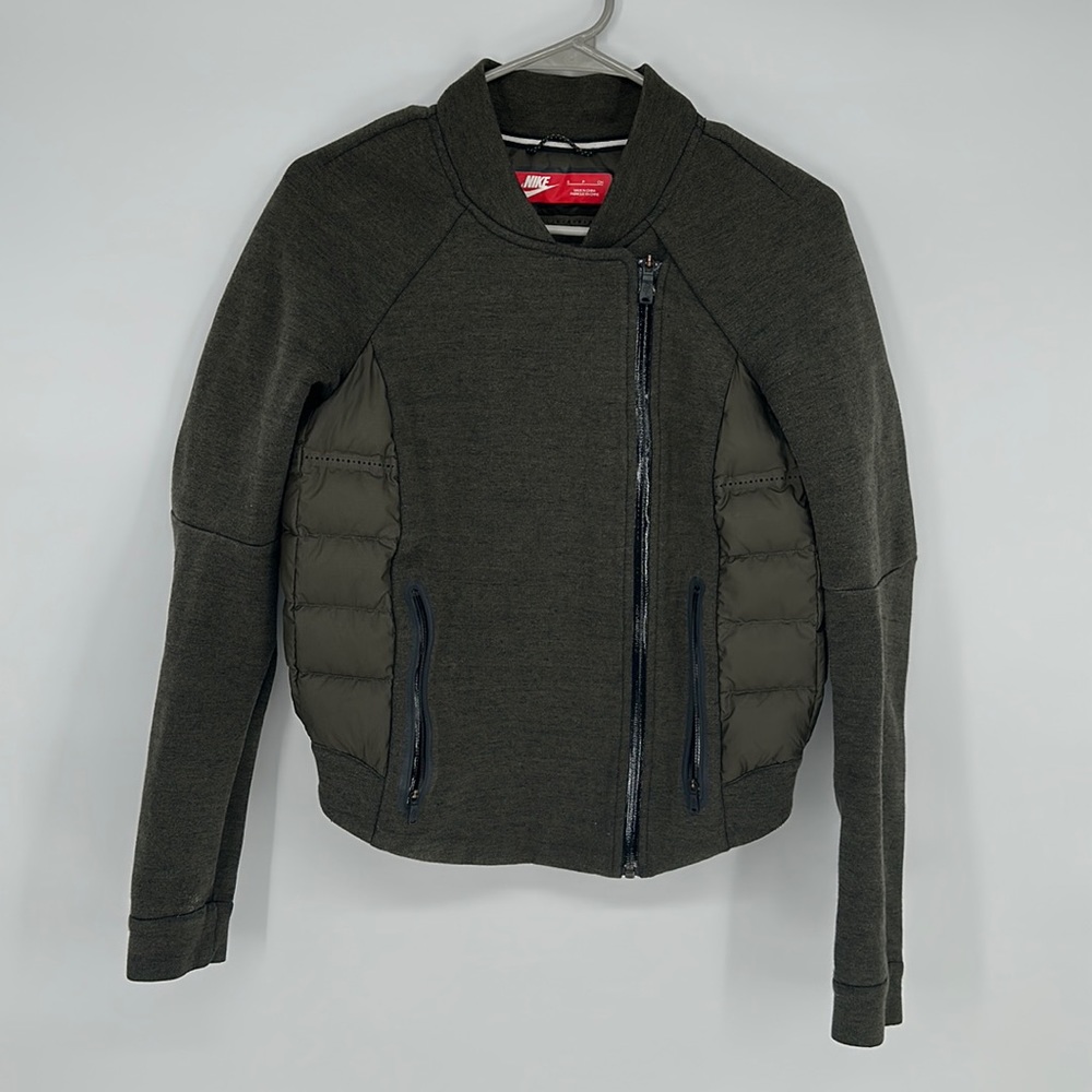 Nike Aeroloft 800 down Full-Zip bomber Jacket size small